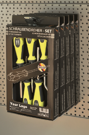 Display mit Eurolochung