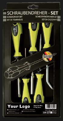 Schraubendreher-Set Privat Label